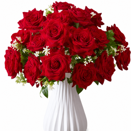 1 Bunch Valentines Rose Flowers Artificial Rose Flowers Velvet Roses Silk Rose Realistic Faux Red Rose Bouquets